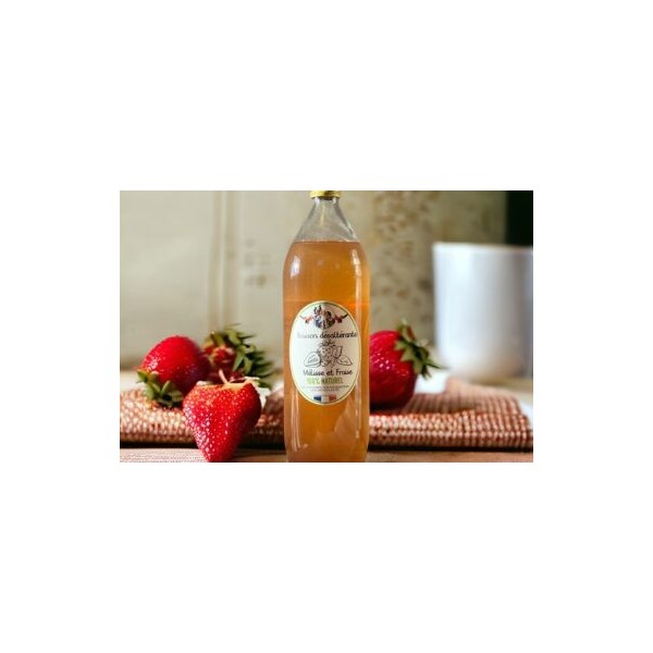 BOISSON MELISSE-FRAISE