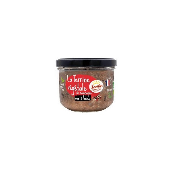 TERRINE DE CAMPAGNE VEGETALE 5 BAIES