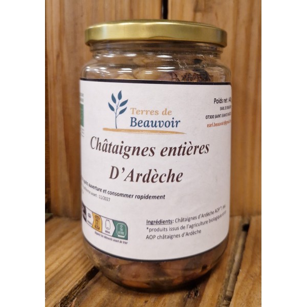 CHATAIGNES ENTIERES 440GR