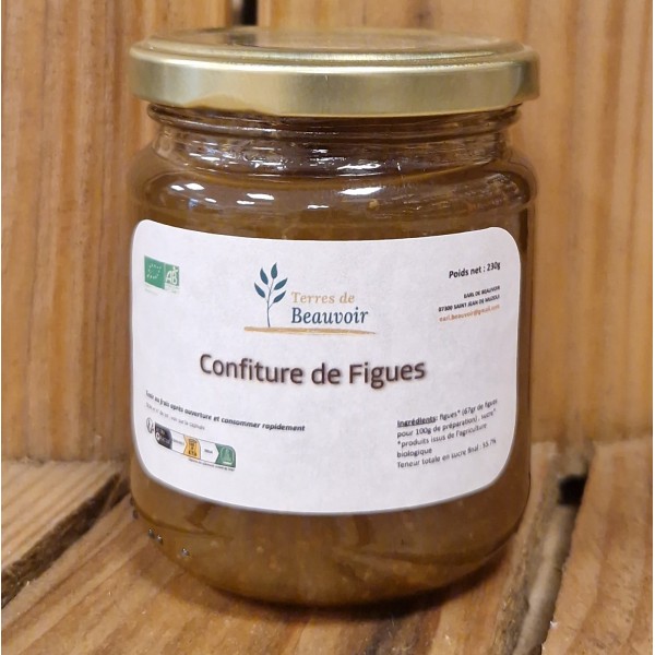 CONFITURE FIGUES ARDECHE
