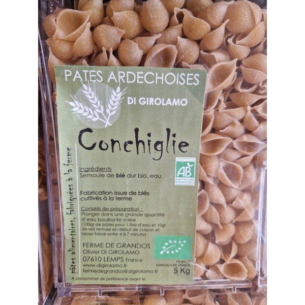 PÂTES CONCHIGLIE