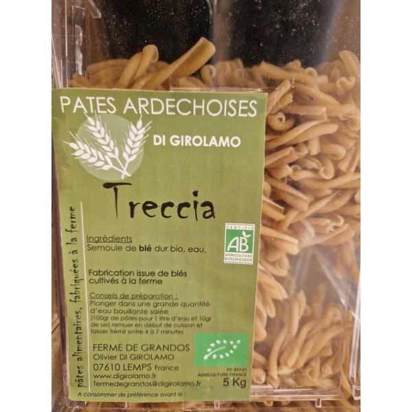 PÂTES TRECCIA