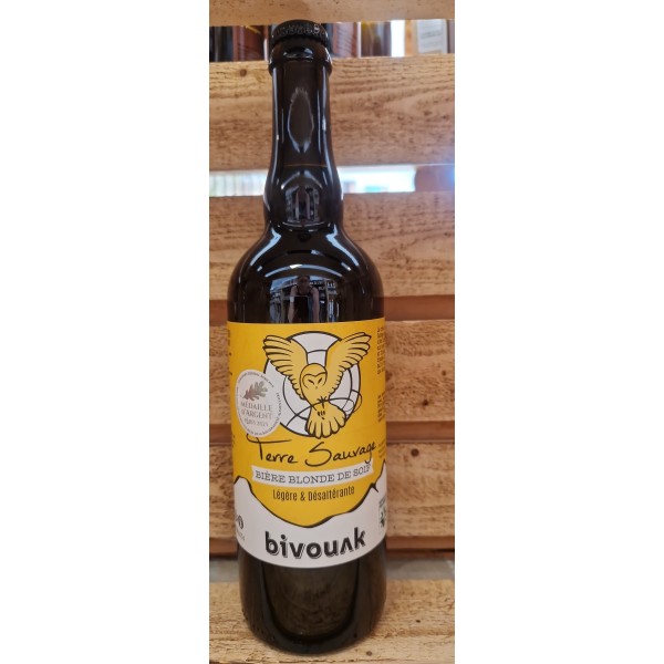 BIERE TERRE SAUVAGE 33cl ( BIVOUAK)