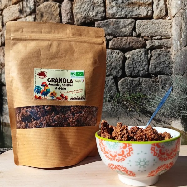 GRANOLA DRÈCHE ET CÉRÉALES