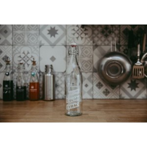 BOUTEILLE VERRE  1 LITRE
