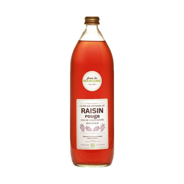 JUS DE RAISIN ROUGE BOUTEILLE