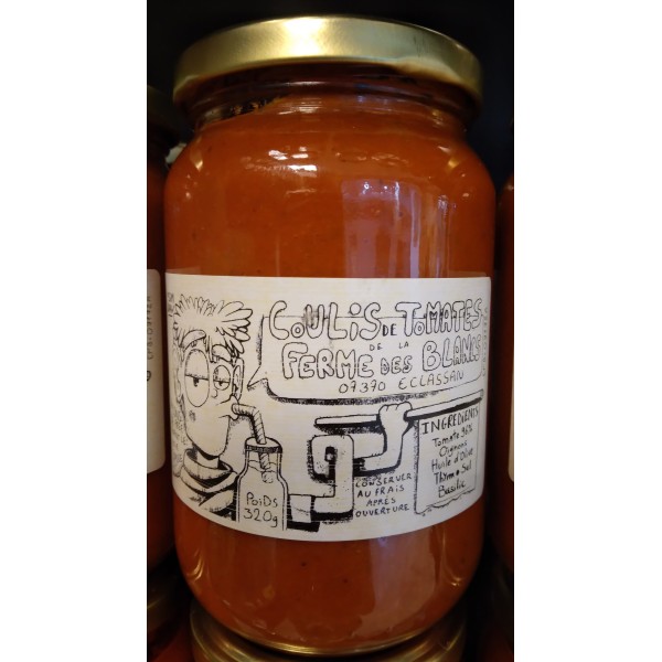 COULIS TOMATES 320GR